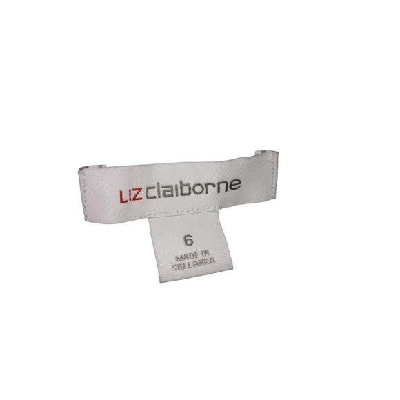 NWT Liz Claiborne faux leather sleeveless pleated maroon dress women's size 6 - Picture 10 of 10